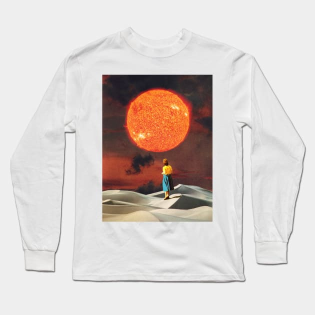 Your Heart is the Sun Long Sleeve T-Shirt by FrankMoth